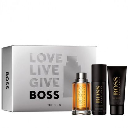 Picture of Boss The Scent For Man 100ml EDT + Shower Gel 100ml + Deodorant Spray 150ml