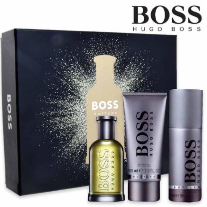 Picture of Boss Bottled EDT 100ml + Stick Deodorant 75ml + Shower Gel 100ml