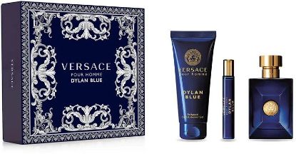 Picture of Dylan Blue Pour Homme EDT 100ml + Travel Spray 10ml + Shower Gel