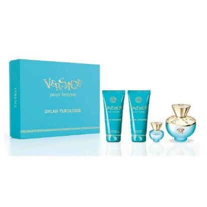 Picture of Dylan Turquoise EDT 100ml + Mini Parfum 10ml + Body lotion + Shower Gel