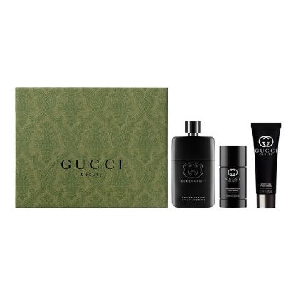 Picture of Gucci Guilty Man 90ml eau de parfum + Deodorant Stick + Shower Gel