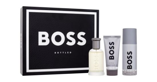 Слика на Boss Bottled EDT 100ml + Deodorant 150ml + Shower Gel 100ml