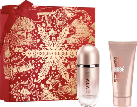 Слика на 212 Vip Rose EDP 80ml + Body Lotion 100ml