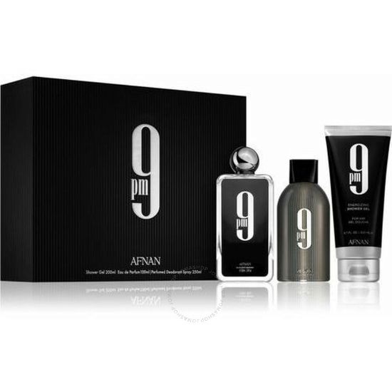 Слика на Afnan 9PM EDP 100ml + Deodorant spray 150ml + Shower gel 150ml