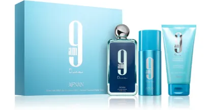 Слика на Afnan 9AM Dive 100ml edp + Deodorant Spray 150ml + Shower Gel 150ml