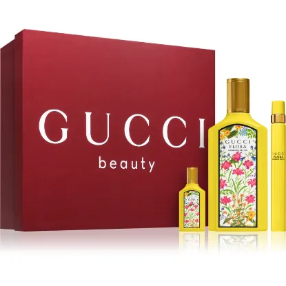 Слика на Gucci Flora Gorgeous Orchid EDP 100ml + Travel Spray 100ml + Mini 5ml