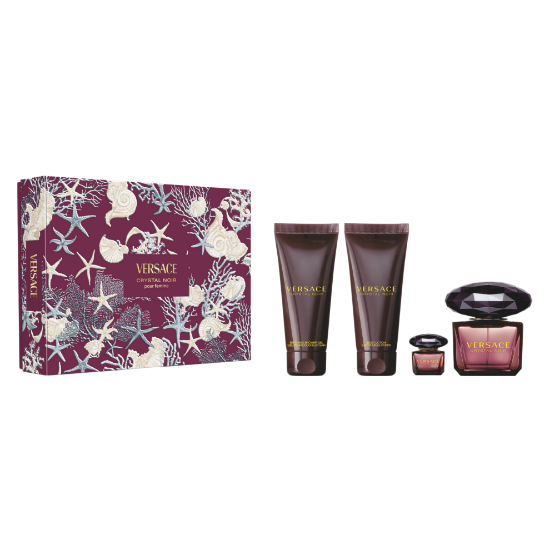 Слика на Crystal Noir EDP 90ml + Body Lotion + Shower Gel + 5ml Mini