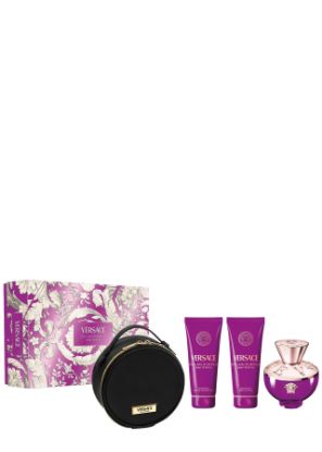 Слика на Dylan Purple 100ml EDP + Body Lotion + Shower Gel + Versace Bag