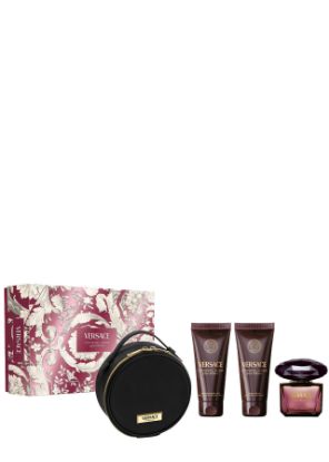 Слика на Crystal Noir EDP 90ml + Body Lotion + Shower Gel + Versace Bag
