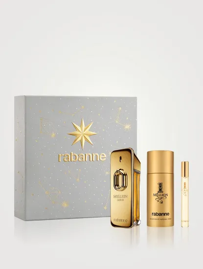 Слика на Million Gold for Him EDP 100ml + Travel Spray 10ml + Deodorant Spray 150ml