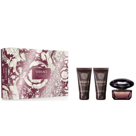 Слика на Crystal Noir EDP 50ml + Body Lotion 50ml + Shower Gel 50ml