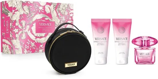 Слика на Bright Crystal Absolu EDP 90ml + Body Lotion + Shower Gel + Versace Bag