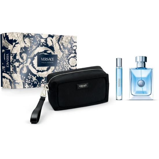 Слика на Pour Homme EDT 100ml + Travel 10ml + Versace Pouch