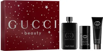Слика на Gucci Guilty Man 90ml eau de parfum + Deodorant Stick + Shower Gel
