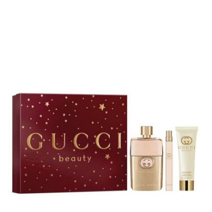 Слика на Gucci Guilty Pour Femme EDP 90ml + Trawel Spray 10ml + Body Lotion 