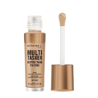 Слика на Multi-Tasker Better Than Filters – Rimmel Glow Booster, Highlighter & Anti-Aging Primer