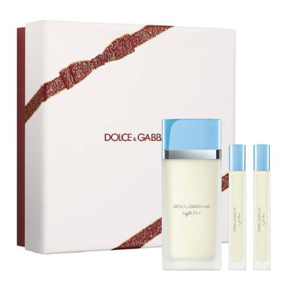 Слика на Dolce & Gabbana Light Blue EDT 100ml + Travel Spray 10ml x2