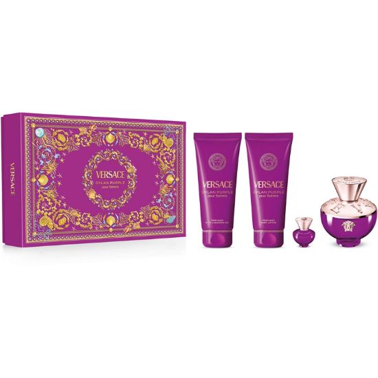 Слика на Dylan Purple 100ml EDP + Body Lotion + Shower Gel + 5ml Mini
