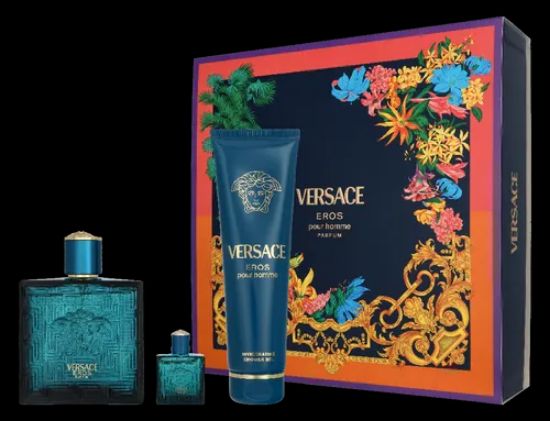Слика на Eros Parfum 100ml + Eros Parfum 5ml + Shower Gel